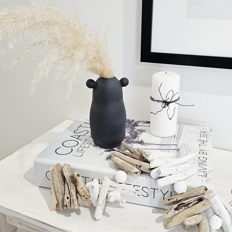 Charcoal Vase