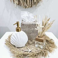 Clam Shell Soap Dispenser - Luxe Coastal Home