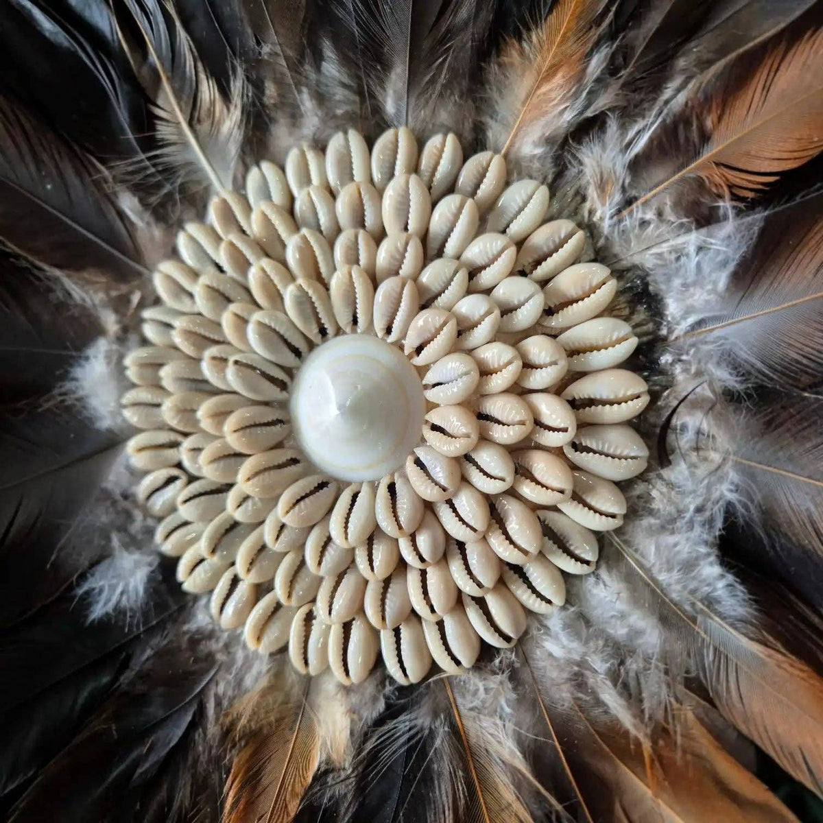 Zuri Feather Juju Wall Hanging