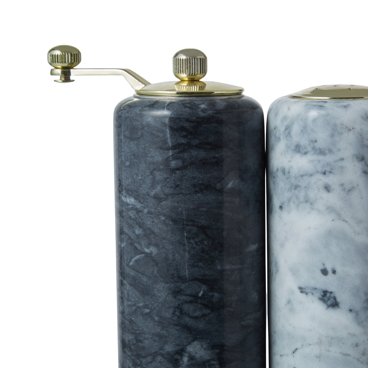 Marble Salt and Pepper Mill Set