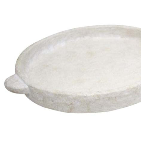 Rustic Mediteranean Concrete Tray | Round