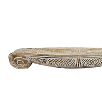 Lombok Carved Long Table Bowl