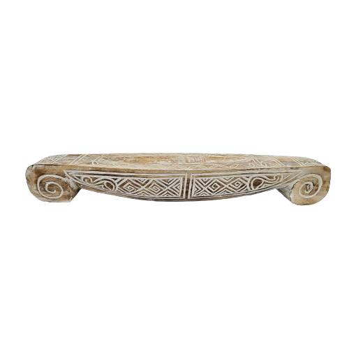 Lombok Carved Long Table Bowl