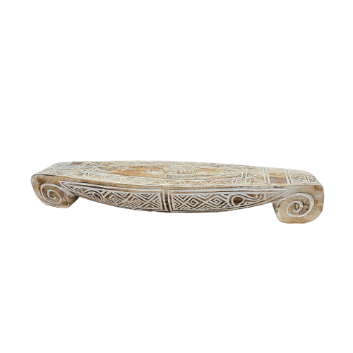 Lombok Carved Long Table Bowl