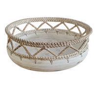 Chantilly Whitewashed Bowl