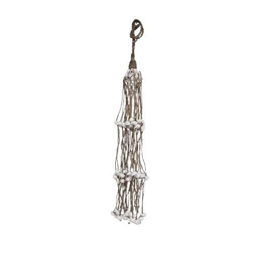 Shoreline Shell Wall Necklace | Tassel