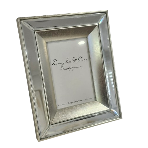 Lumière Antiqued Silver Mirror Frame