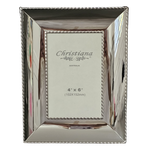 Luxe Silver Rope Photo Frame