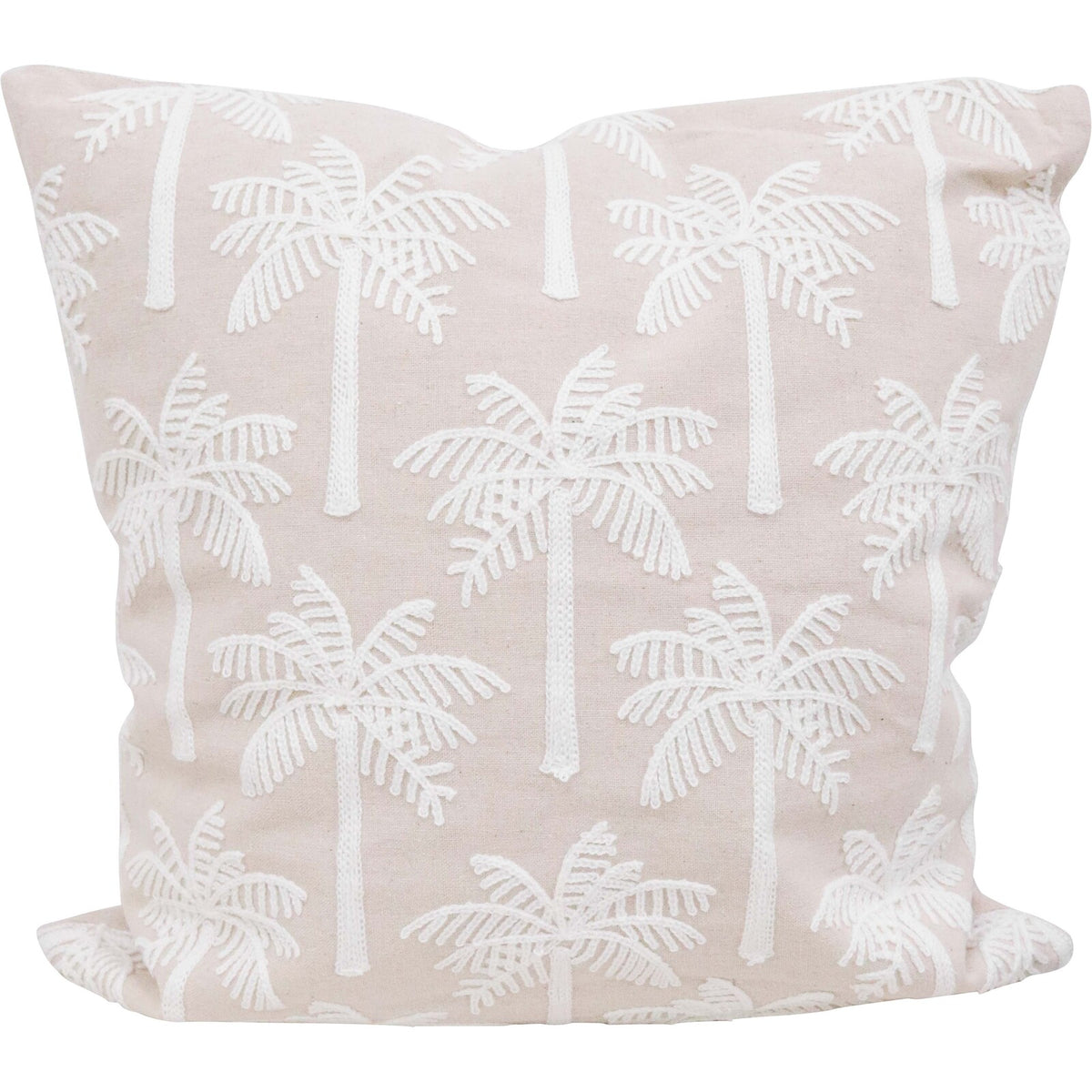 Bisque Palm Tree Cushion