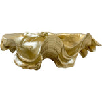 Luxe Gold Petite Clam Shell - Luxe Coastal Home