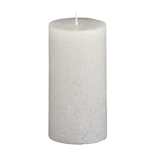 Textured Pillar Candle | Unscented