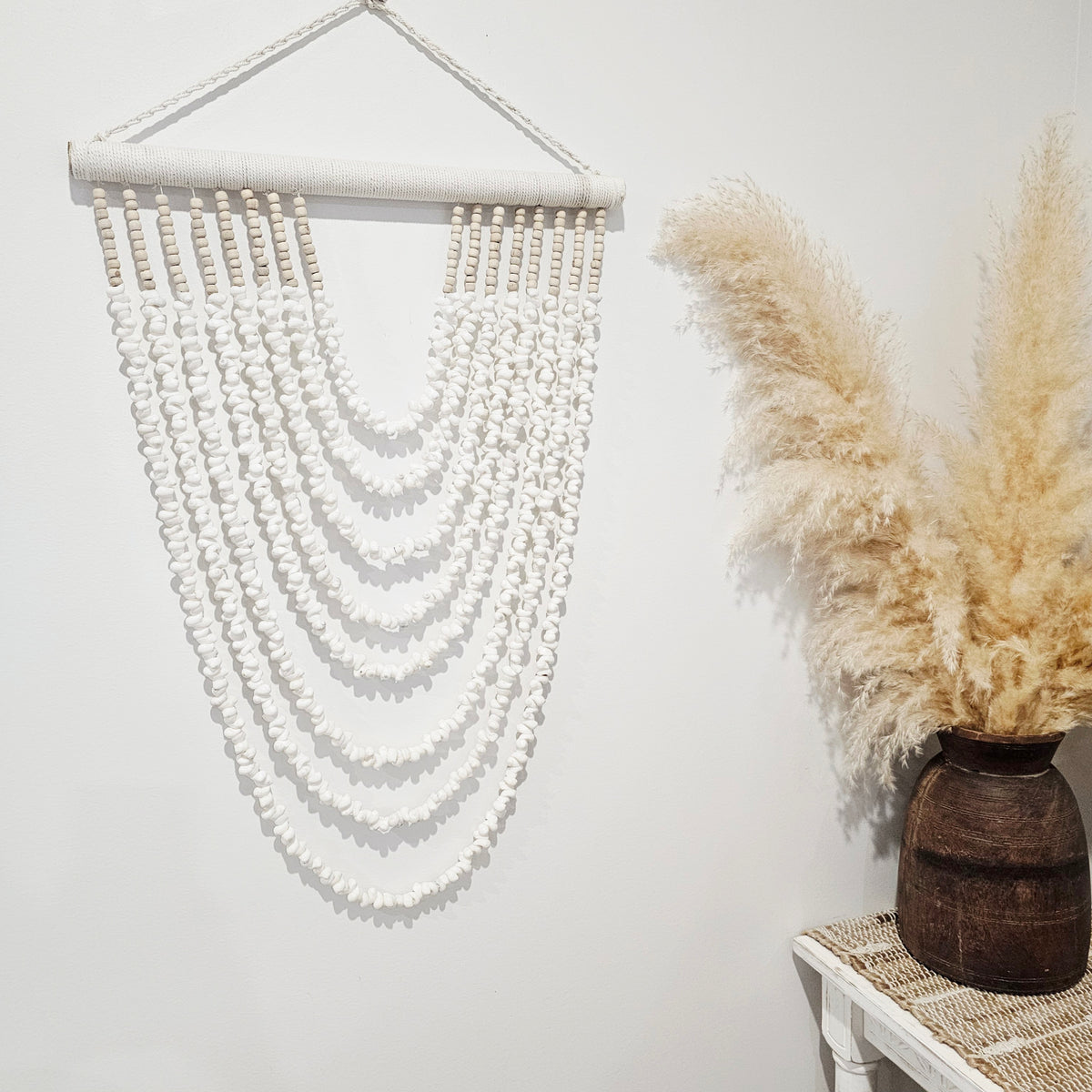 Cayman Waterfall Shell Wall Hanging