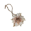 Shell Cluster Blush Hanging Ornament - Luxe Coastal Home