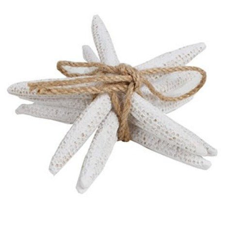White Star Fish Stack. - Luxe Coastal Home