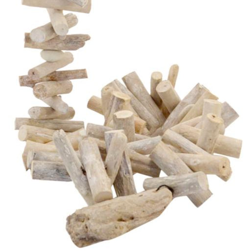 Whitewash Driftwood Garland. - Luxe Coastal Home