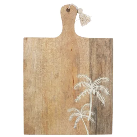 Miami Palms Wooden Serving Board