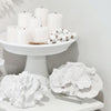Artificial Fann Coral Sculpture White - Luxe Coastal Home