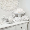 Artificial Wave Coral Sculpture White - Luxe Coastal Home