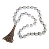 Bahamas Bead Wooden with Natural Tassel - Luxe Coastal Home