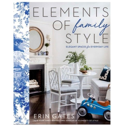 Elements of Family Style Hardcover Coffee Table Book - Luxe Coastal Home