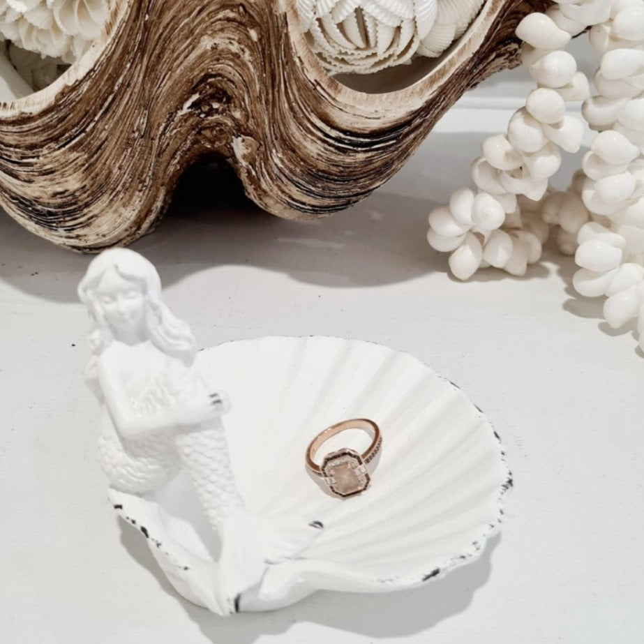 Mermaid Trinket Tray - Luxe Coastal Home