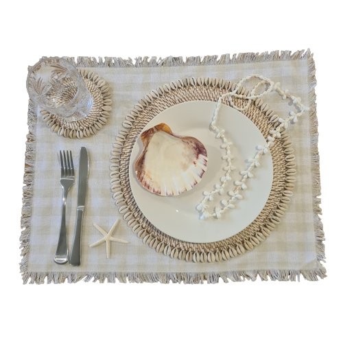North Haven Cotton Placemat - Luxe Coastal Home