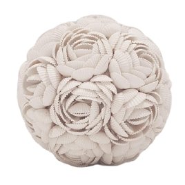 Rose Shell Ball Large - Luxe Coastal Home