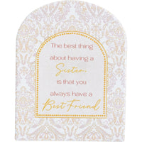 Sister Arch Plaque - Luxe Coastal Home