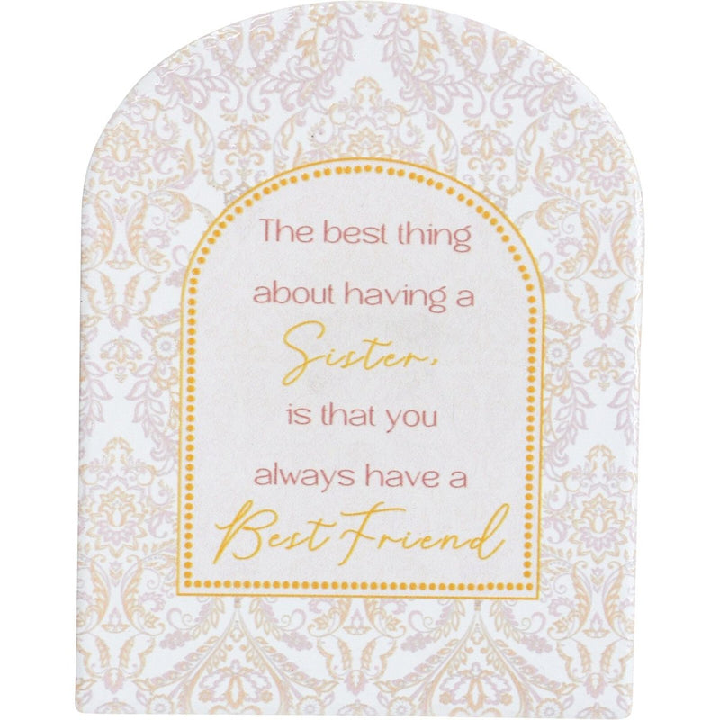 Sister Arch Plaque - Luxe Coastal Home