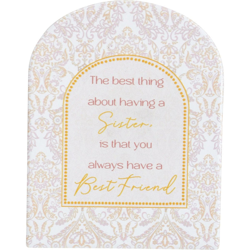 Sister Arch Plaque - Luxe Coastal Home