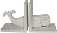 Whale Bookends. - Luxe Coastal Home