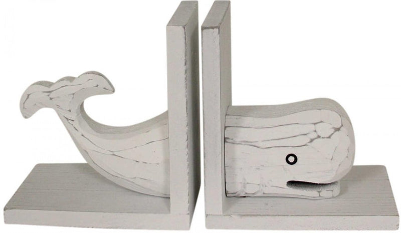 Whale Bookends. - Luxe Coastal Home