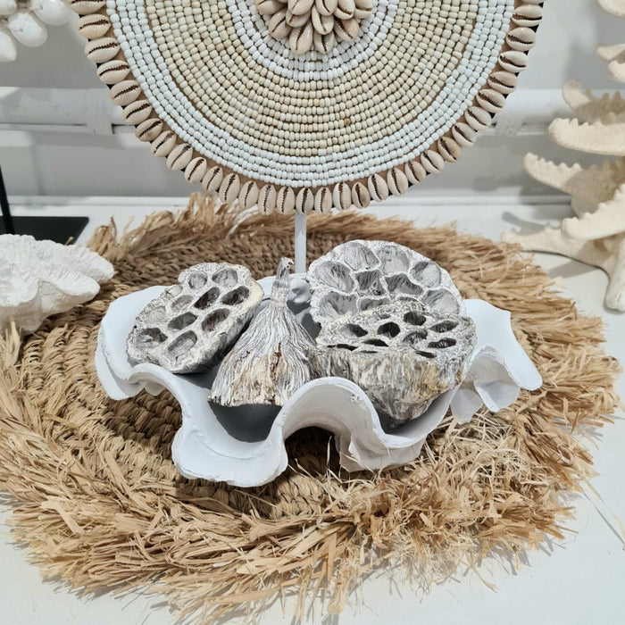 Whitewash Lotus Pod - Luxe Coastal Home